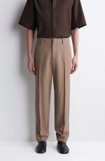 Slim Trousers Beige