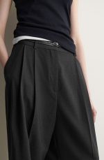 Wool Wide-Leg Pants - Image 2