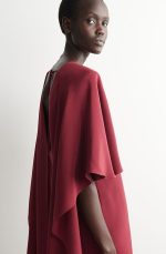 Silk Dress Red - Image 2