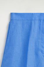 Linen Shorts Blue - Image 4
