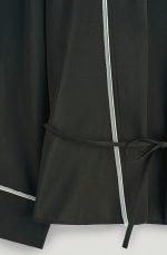 Lace-Up Cardigan Green - Image 4