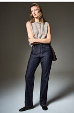 Denim Straight Trousers