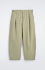 Barrel Trousers Khaki - Image 3