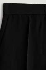 Silk Slim Pants Black - Image 4