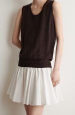 Knitted Dress Brown - Image 2
