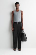 Cotton Slim Vest Gray - Image 2