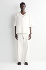 Linen Drawstring Pullover - Image 2