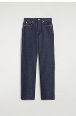 Denim Straight Trousers - Image 3