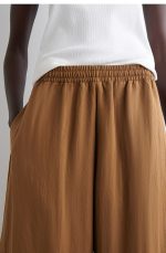 Wide-Leg Pants Brown - Image 2