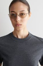 Round-Neck T-Shirt Gray - Image 2