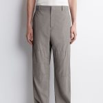 Barrel Trousers Gray