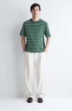 Knitted Round-Neck T-Shirt