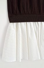 Knitted Dress Brown - Image 4