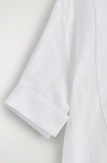 Round-Neck Shirt White - Image 4