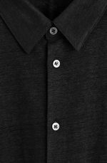 Linen Shirt Black - Image 4